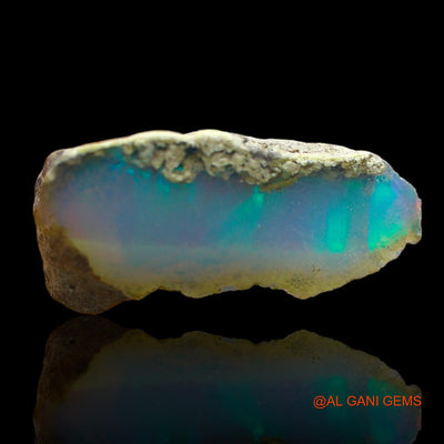 6.00 Cts Natural Ethiopian Fire Opal Loose Gemstone Fancy Rough 20x9x7 mm E-108