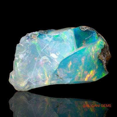 8.00 Cts Natural Ethiopian Fire Opal Loose Gemstone Fancy Rough 18x12x8 mm E-110