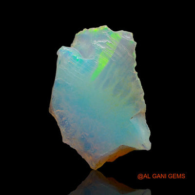 5.00 Cts Natural Ethiopian Fire Opal Loose Gemstone Fancy Rough 19x13x6 mm E-112