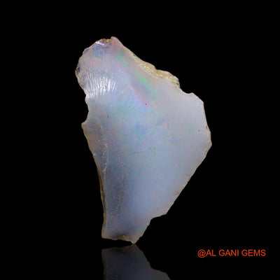 Natural Fire Opal Gemstone 3.00 Cts Loose Fancy Rough From Ethiopia 20x12x4 mm E-116