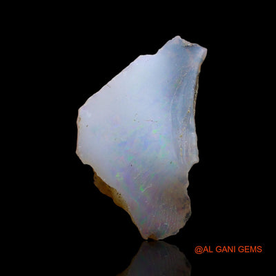 Natural Fire Opal Gemstone 3.00 Cts Loose Fancy Rough From Ethiopia 20x12x4 mm E-116