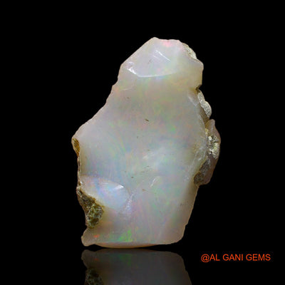 5.00 Cts Natural Ethiopian Fire Opal Loose Gemstone Fancy Rough 19x13x5 mm E-117