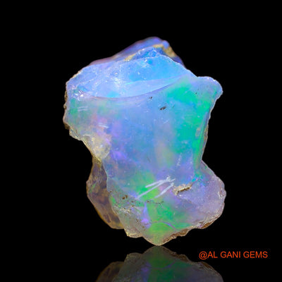 6.00 Cts Natural Ethiopian Fire Opal Loose Gemstone Fancy Rough 19x10x11 mm E-118
