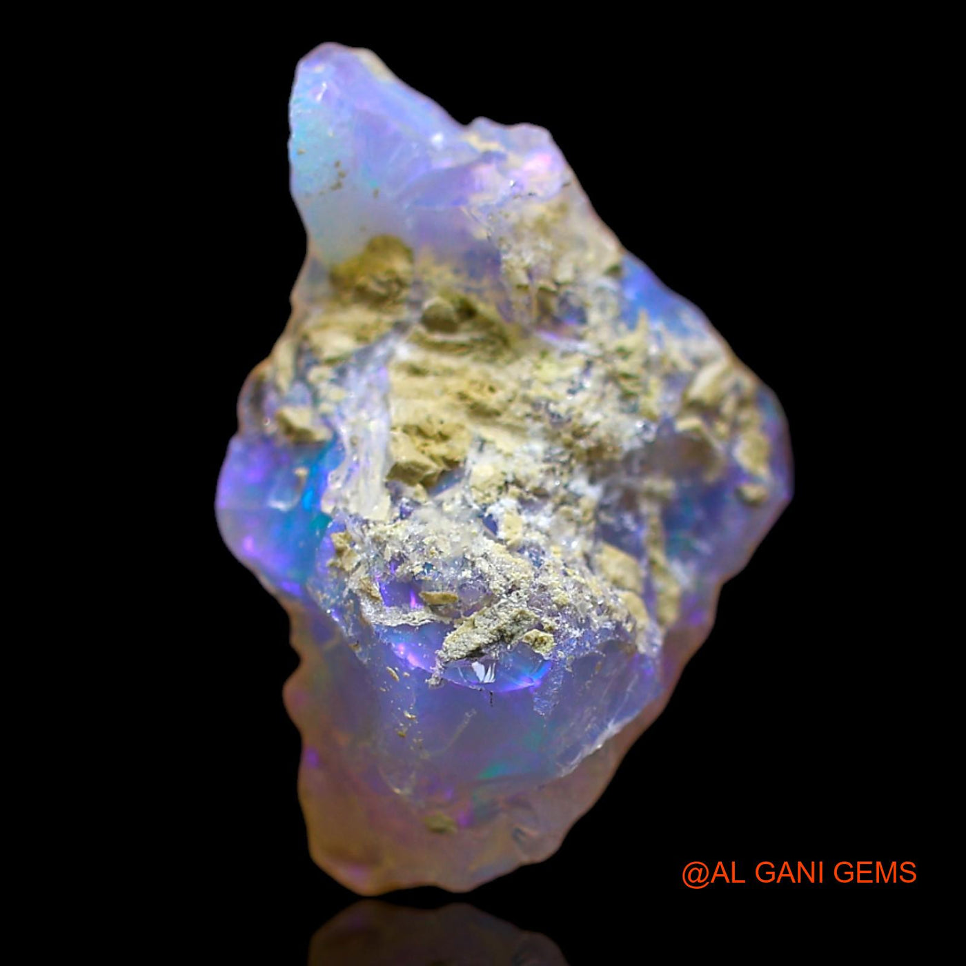 6.00 Cts Natural Ethiopian Fire Opal Loose Gemstone Fancy Rough 19x10x11 mm E-118