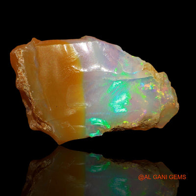 9.00 Cts Natural Ethiopian Fire Opal Loose Gemstone Fancy Rough 19x13x6 mm E-11