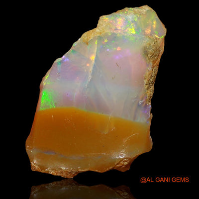 9.00 Cts Natural Ethiopian Fire Opal Loose Gemstone Fancy Rough 19x13x6 mm E-11