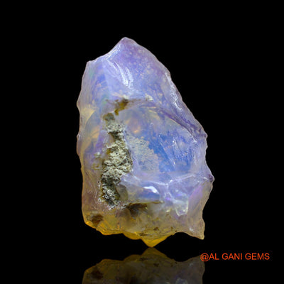 5.00 Cts Natural Ethiopian Fire Opal Loose Gemstone Fancy Rough 20x12x8 mm E-124