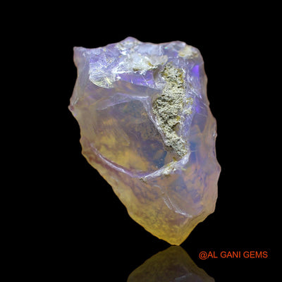 5.00 Cts Natural Ethiopian Fire Opal Loose Gemstone Fancy Rough 20x12x8 mm E-124