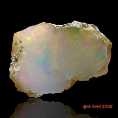 6.00 Cts Unheated Ethiopian Fire Opal Loose Gemstone Fancy Rough Natural 17x11x6 mm E-126