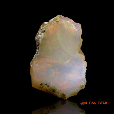 6.00 Cts Unheated Ethiopian Fire Opal Loose Gemstone Fancy Rough Natural 17x11x6 mm E-126