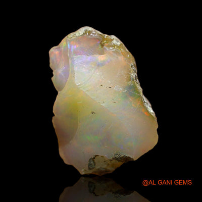 6.00 Cts Unheated Ethiopian Fire Opal Loose Gemstone Fancy Rough Natural 17x11x6 mm E-126