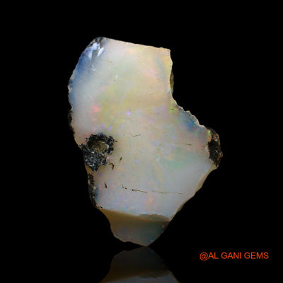Natural Untreated Fire Opal Loose Gemstone Fancy Rough From Ethiopia 5.00 Cts 18x11x7 mm E-127