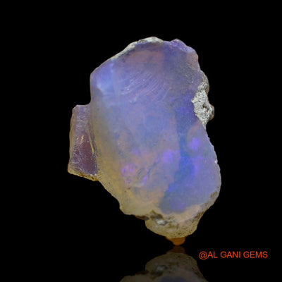6.00 Cts Unheated Ethiopian Fire Opal Loose Gemstone Fancy Rough Natural 17x10x9 mm E-128