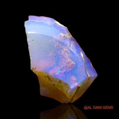 Natural Fire Opal Gemstone 7.00 Cts Loose Fancy Rough From Ethiopia 17x10x10 mm E-129
