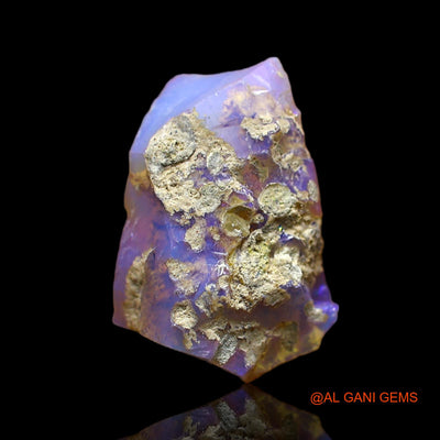 Natural Fire Opal Gemstone 7.00 Cts Loose Fancy Rough From Ethiopia 17x10x10 mm E-129