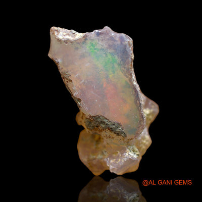 9.00 Cts Natural Ethiopian Fire Opal Loose Gemstone Fancy Rough 10x10x9 mm E-131