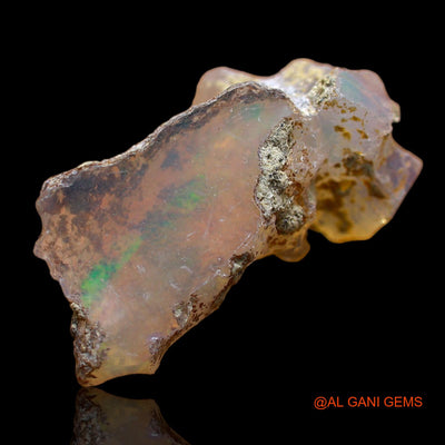 9.00 Cts Natural Ethiopian Fire Opal Loose Gemstone Fancy Rough 10x10x9 mm E-131