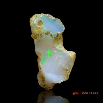 8.00 Cts Unheated Ethiopian Fire Opal Loose Gemstone Fancy Rough Natural 20x11x9 mm E-133