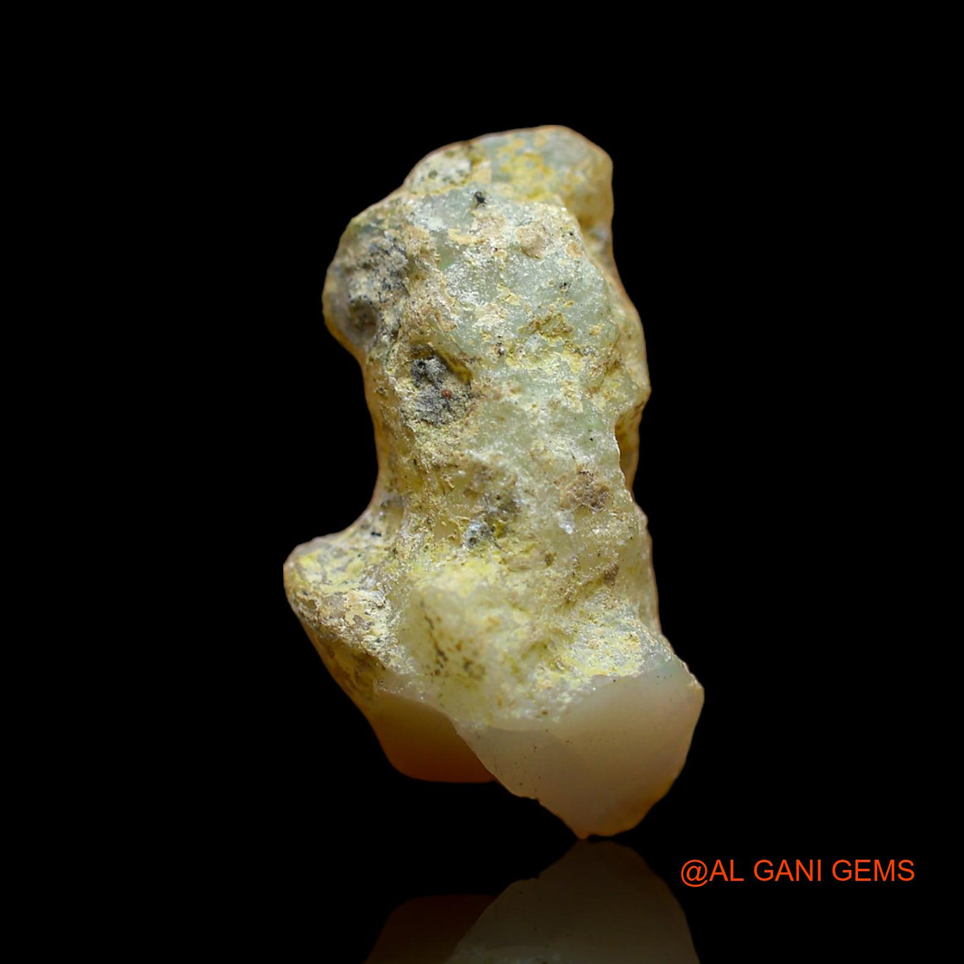 8.00 Cts Unheated Ethiopian Fire Opal Loose Gemstone Fancy Rough Natural 20x11x9 mm E-133
