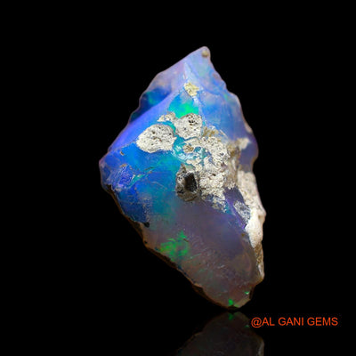 Natural Untreated Fire Opal Loose Gemstone Fancy Rough From Ethiopia 6.00 Cts 19x9x9 mm E-135