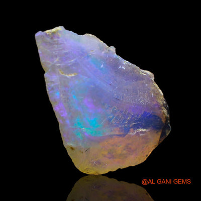 15.00 Cts Natural Ethiopian Fire Opal Fancy Rough Loose Gemstone For Jewelry 17x12x7 mm E-136