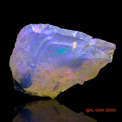 15.00 Cts Natural Ethiopian Fire Opal Fancy Rough Loose Gemstone For Jewelry 17x12x7 mm E-136