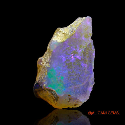 15.00 Cts Natural Ethiopian Fire Opal Fancy Rough Loose Gemstone For Jewelry 17x12x7 mm E-136