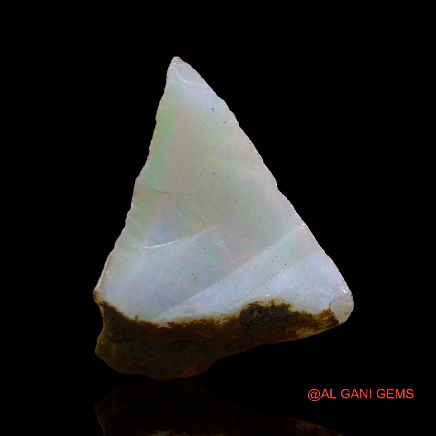 5.00 Cts Natural Ethiopian Fire Opal Loose Gemstone Fancy Rough 17x13x6 mm E-138