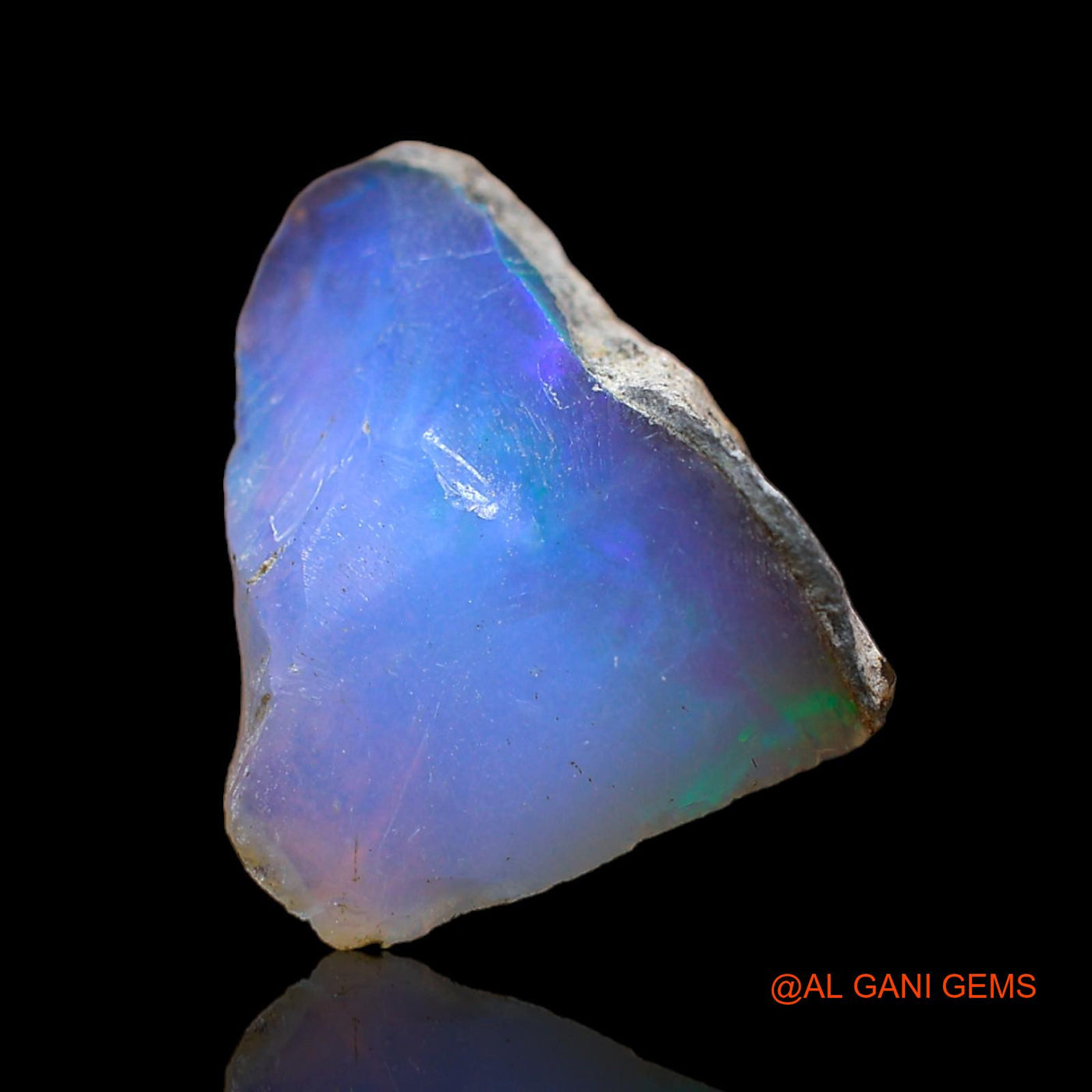 6.00 Cts Natural Ethiopian Fire Opal Loose Gemstone Fancy Rough 15x13x9 mm E-139