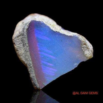 6.00 Cts Natural Ethiopian Fire Opal Loose Gemstone Fancy Rough 15x13x9 mm E-139