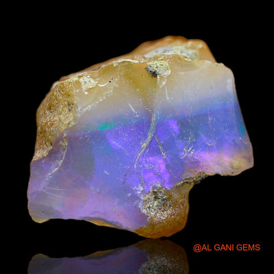 7.00 Cts Unheated Ethiopian Fire Opal Loose Gemstone Fancy Rough Natural 17x11x10 mm E-143