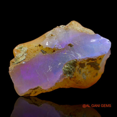 7.00 Cts Unheated Ethiopian Fire Opal Loose Gemstone Fancy Rough Natural 17x11x10 mm E-143