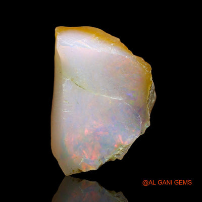 6.00 Cts Natural Ethiopian Fire Opal Fancy Rough Loose Gemstone For Jewelry 17x13x9 mm E-144