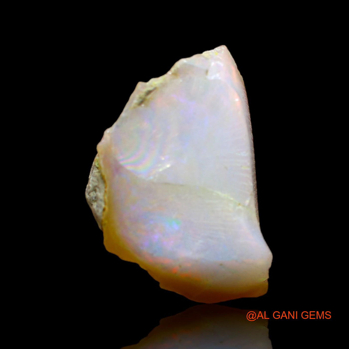 6.00 Cts Natural Ethiopian Fire Opal Fancy Rough Loose Gemstone For Jewelry 17x13x9 mm E-144
