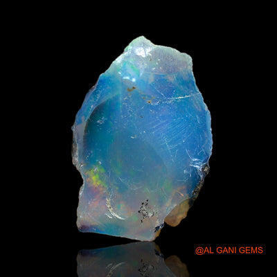 Natural Untreated Fire Opal Loose Gemstone Fancy Rough From Ethiopia 5.00 Cts 16x11x7 mm E-145