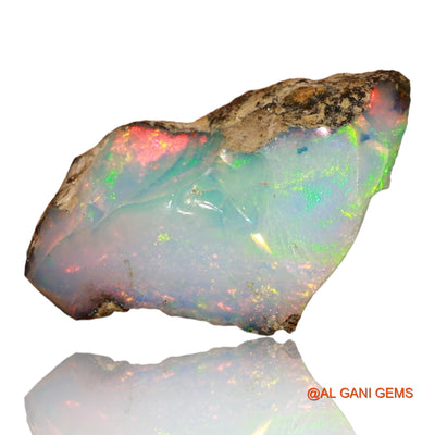 7.00 Cts Natural Ethiopian Fire Opal Loose Gemstone Fancy Rough 20x10x9 mm E-14