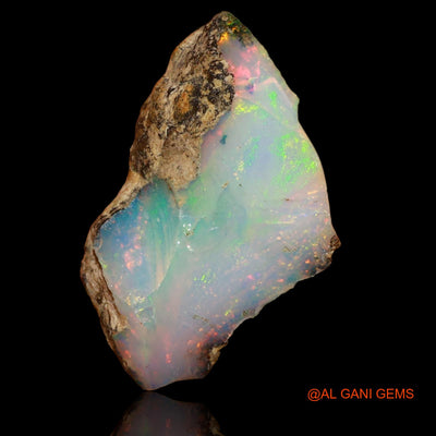 7.00 Cts Natural Ethiopian Fire Opal Loose Gemstone Fancy Rough 20x10x9 mm E-14