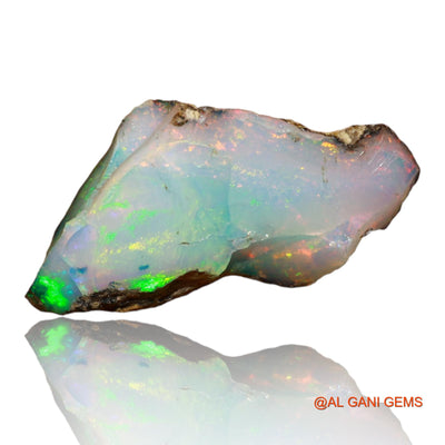 7.00 Cts Natural Ethiopian Fire Opal Loose Gemstone Fancy Rough 20x10x9 mm E-14