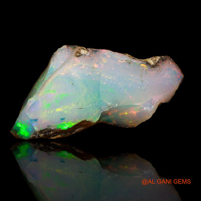 7.00 Cts Natural Ethiopian Fire Opal Loose Gemstone Fancy Rough 20x10x9 mm E-14
