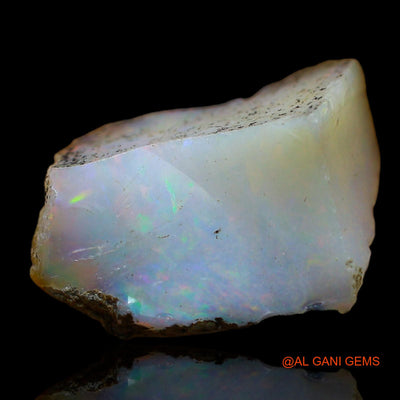 4.00 Cts Natural Ethiopian Fire Opal Fancy Rough Loose Gemstone For Jewelry 14x12x6 mm E-150