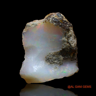 4.00 Cts Natural Ethiopian Fire Opal Fancy Rough Loose Gemstone For Jewelry 14x12x6 mm E-150