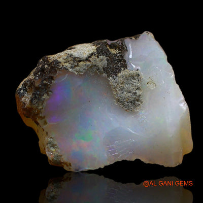 4.00 Cts Natural Ethiopian Fire Opal Fancy Rough Loose Gemstone For Jewelry 14x12x6 mm E-150