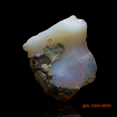 4.00 Cts Natural Ethiopian Fire Opal Fancy Rough Loose Gemstone For Jewelry 14x12x6 mm E-150