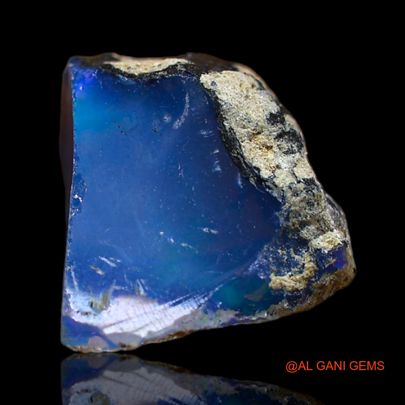 7.00 Cts Natural Ethiopian Fire Opal Loose Gemstone Fancy Rough 15x11x11 mm E-154
