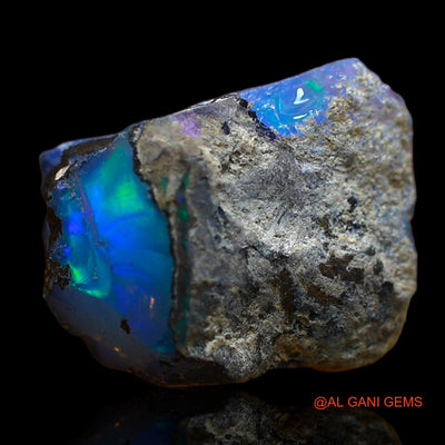 7.00 Cts Natural Ethiopian Fire Opal Loose Gemstone Fancy Rough 15x11x11 mm E-154