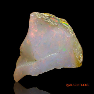 5.00 Cts Natural Ethiopian Fire Opal Fancy Rough Loose Gemstone For Jewelry 12x12x11 mm E-155