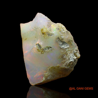 5.00 Cts Natural Ethiopian Fire Opal Fancy Rough Loose Gemstone For Jewelry 12x12x11 mm E-155