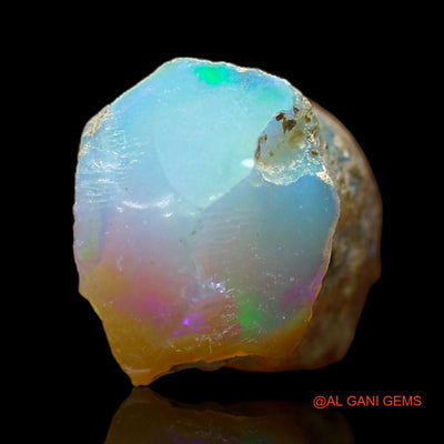 6.00 Cts Unheated Ethiopian Fire Opal Loose Gemstone Fancy Rough Natural 13x12x7 mm E-156