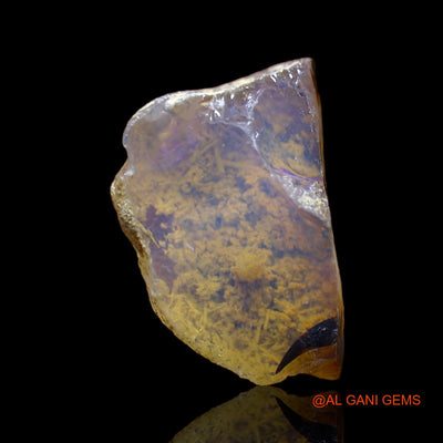 5.00 Cts Natural Ethiopian Fire Opal Loose Gemstone Fancy Rough 15x11x6 mm E-157