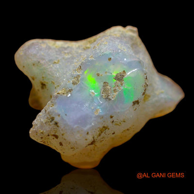 8.00 Cts Unheated Ethiopian Fire Opal Loose Gemstone Fancy Rough Natural 16x13x12 mm E-159